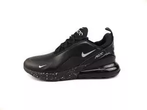 air max 270 smooth leather sport black snow